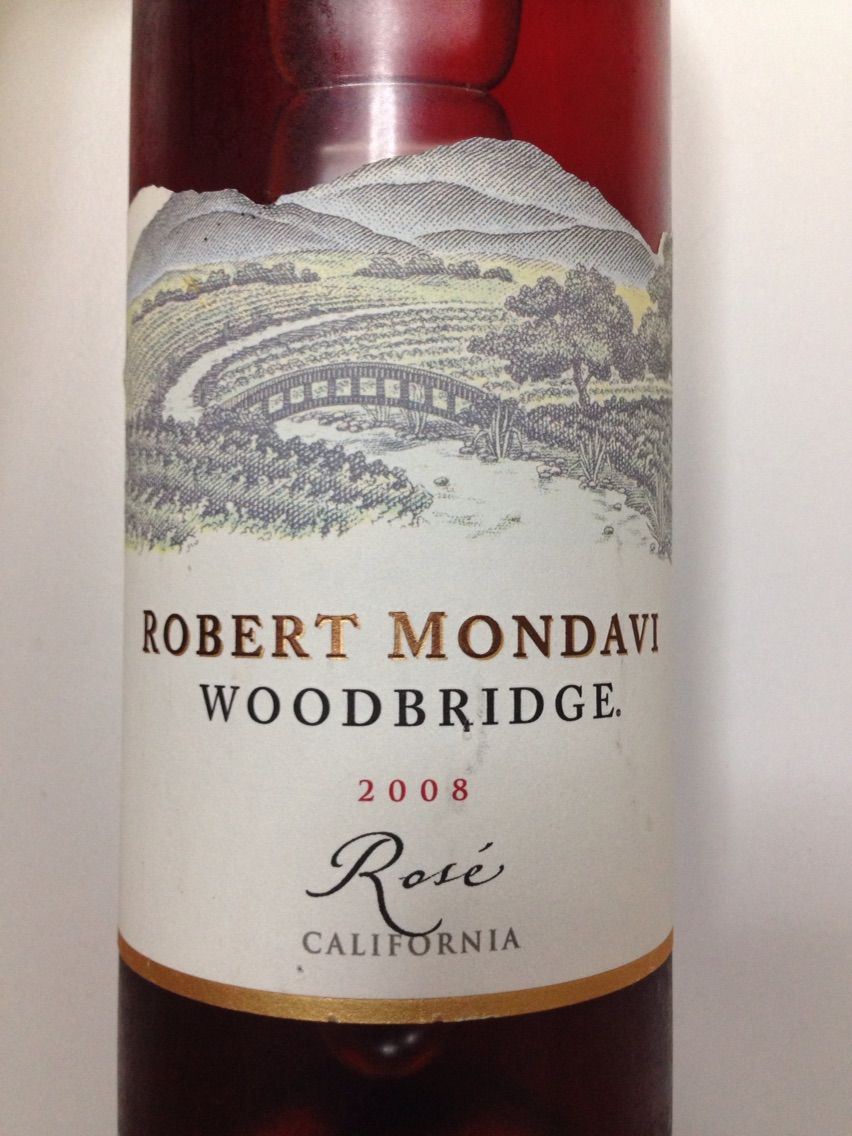 ワイン ロバート モンダヴィ ウッドブリッジ ロゼ08 ひよこっこのブログ