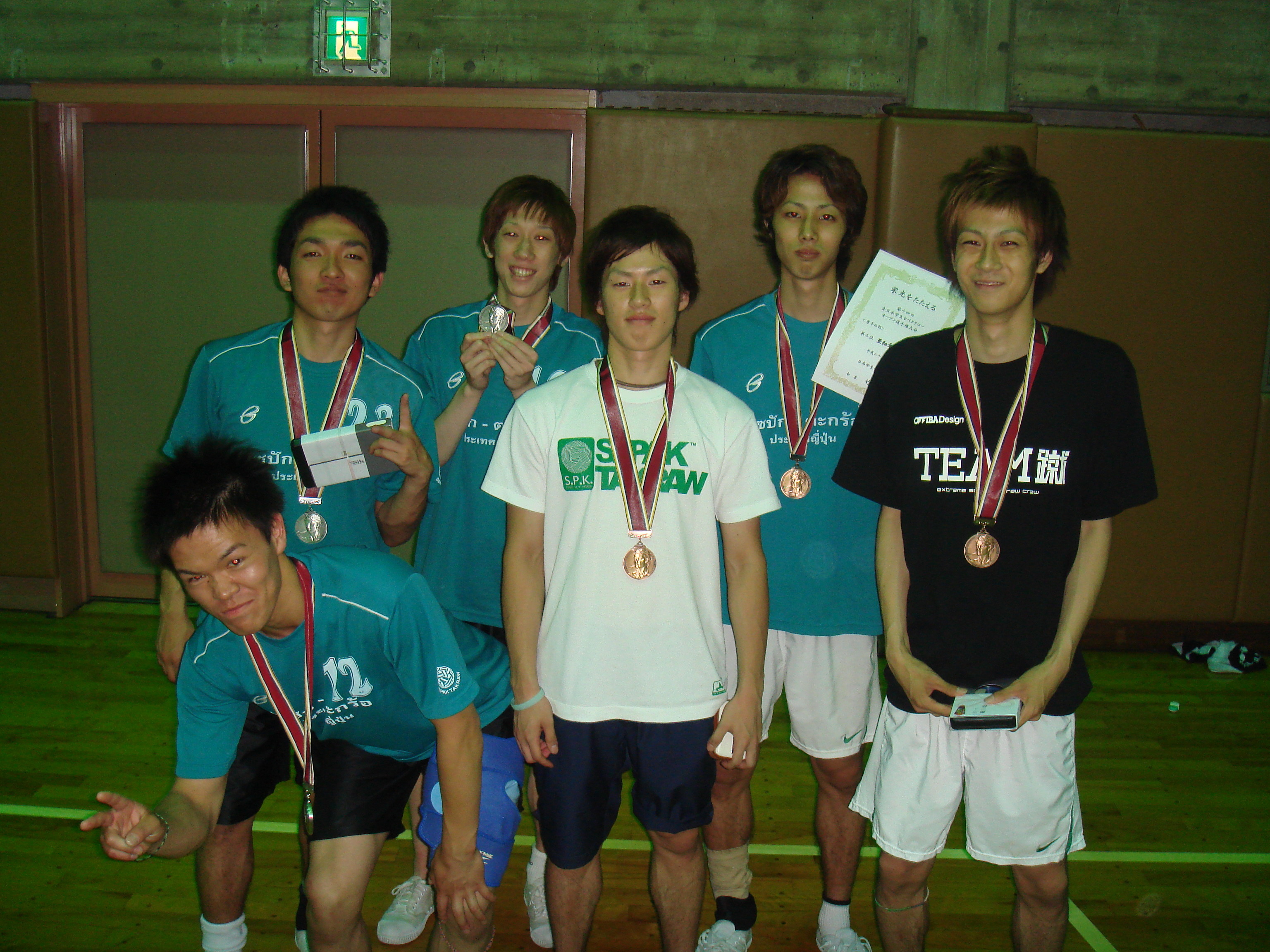 第14回全日本学生セパタクローオープン選手権大会 亜細亜大学セパタクロー部