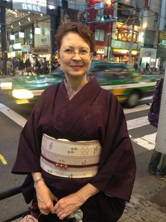 Purple Yuuki Hitoe in Asakusa