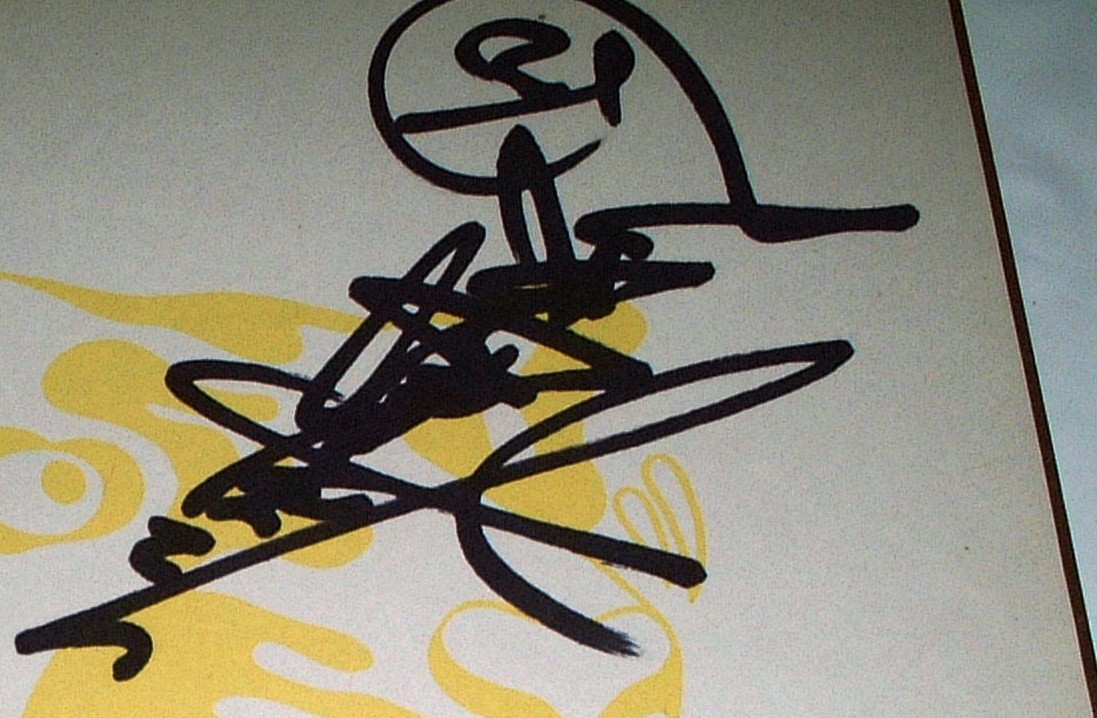 阪神 仲田幸司34 古溝克之50 和田豊6 八木裕3選手の寄せ書きサイン 色紙サイン ゴミか宝か