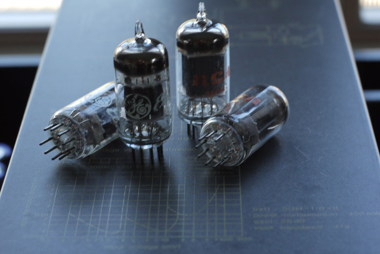 真空管　GE RCAなど　6072/6072A　22本　まとめて　大量 Yahoo!オークション - GE 6072A 2本 GE 12AY7 2本（合計4本） 真空管