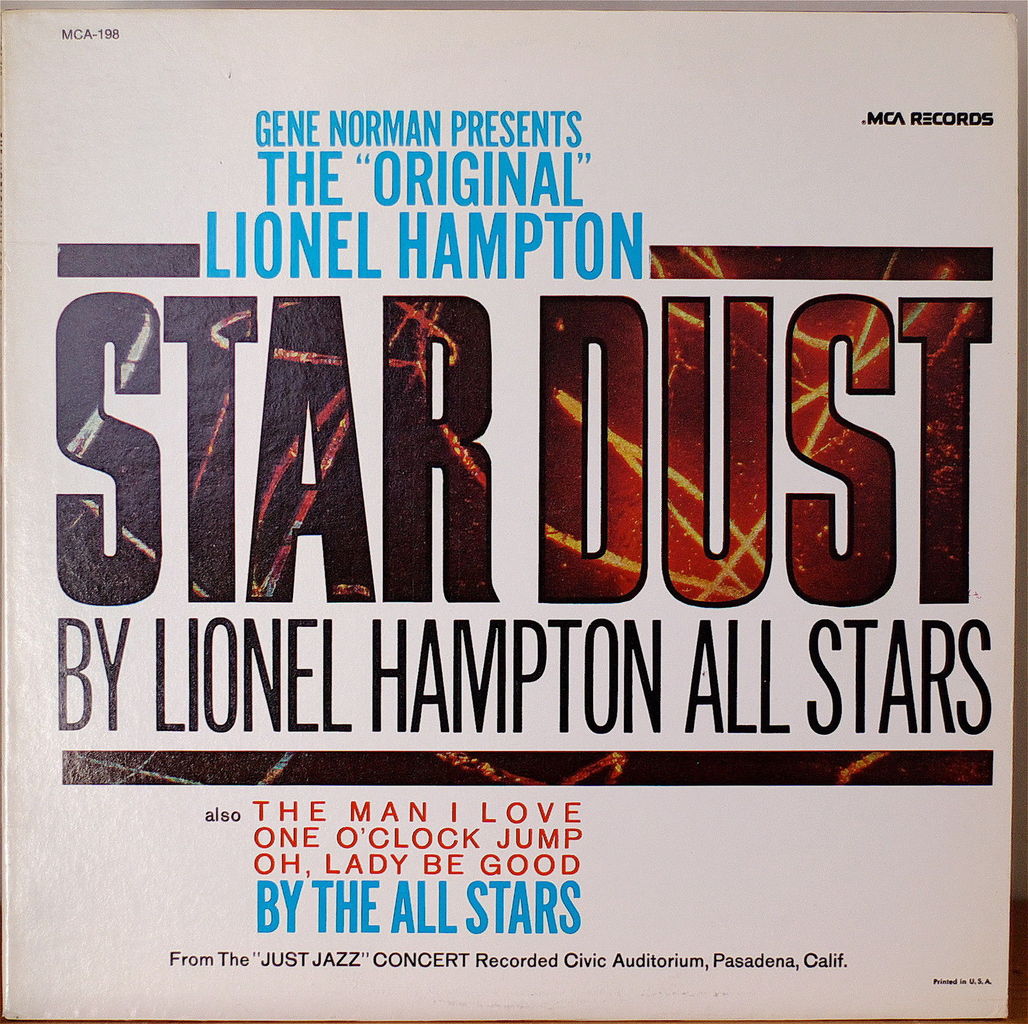 Lionel Hampton Star Dust ライオネル ハンプトン スターダスト オーディオ トム 桜島のオーディオ レコード店 Lionel Hampton Star Dust ライオネル ハンプトン スターダスト オーディオ トム 桜島のオーディオ レコード店