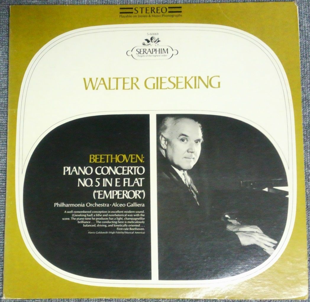 Gieseking Galliera Beethoven Piano Concert No.5