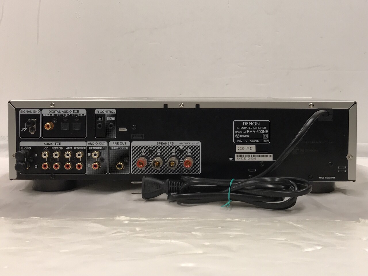 中古 プリメインアンプ DENON PMA-600NE : オーディオユニオン千葉店 中古 プリメインアンプ DENON PMA-600NE : オーディオユニオン千葉店