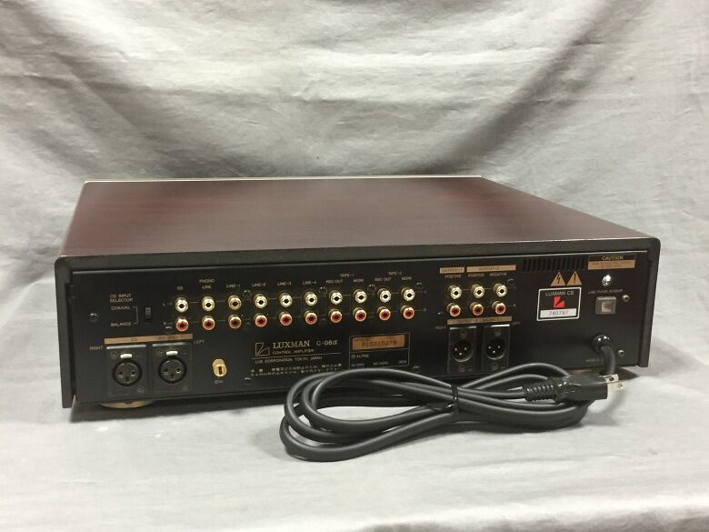 中古品情報!】コントロールアンプ LUXMAN C-06α : オーディオ 中古品情報!】コントロールアンプ LUXMAN C-06α : オーディオ