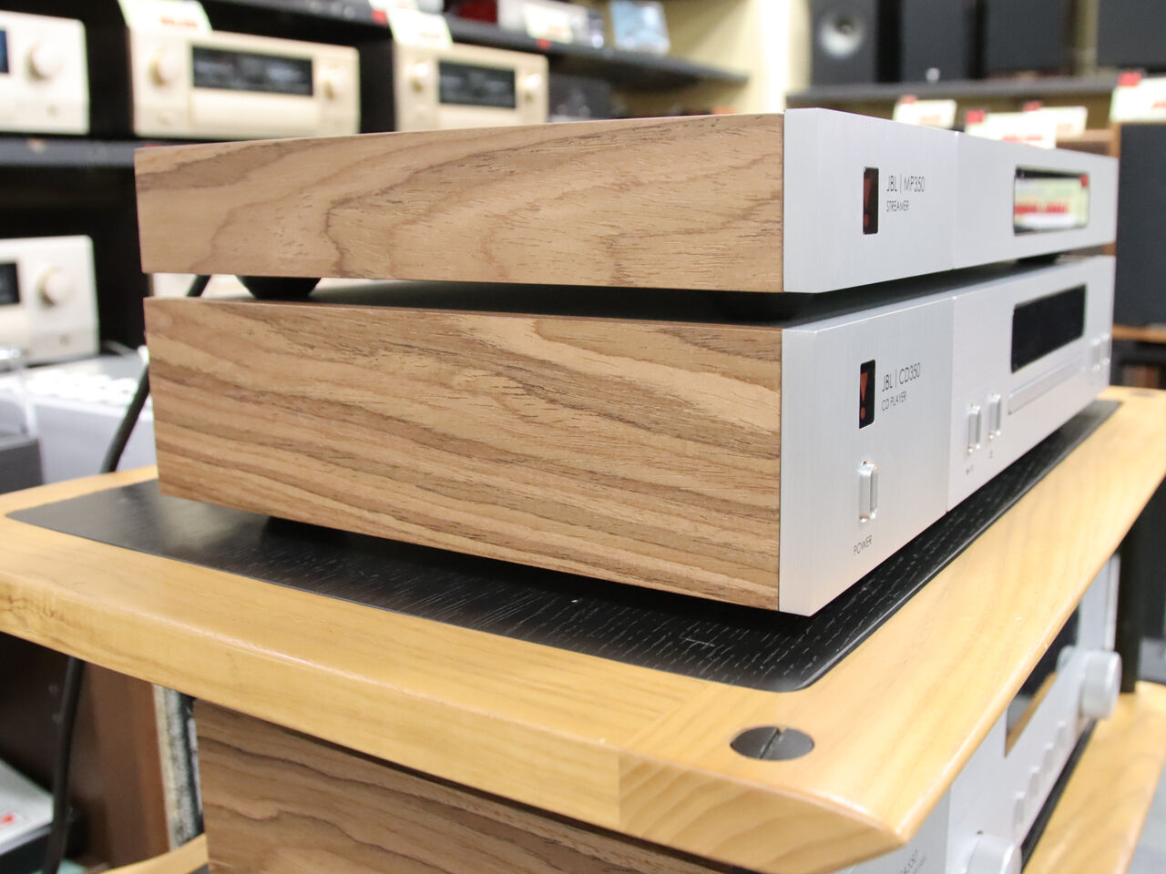 JBL Classicシリーズ SA550/CD350/MP350 の展示開始です