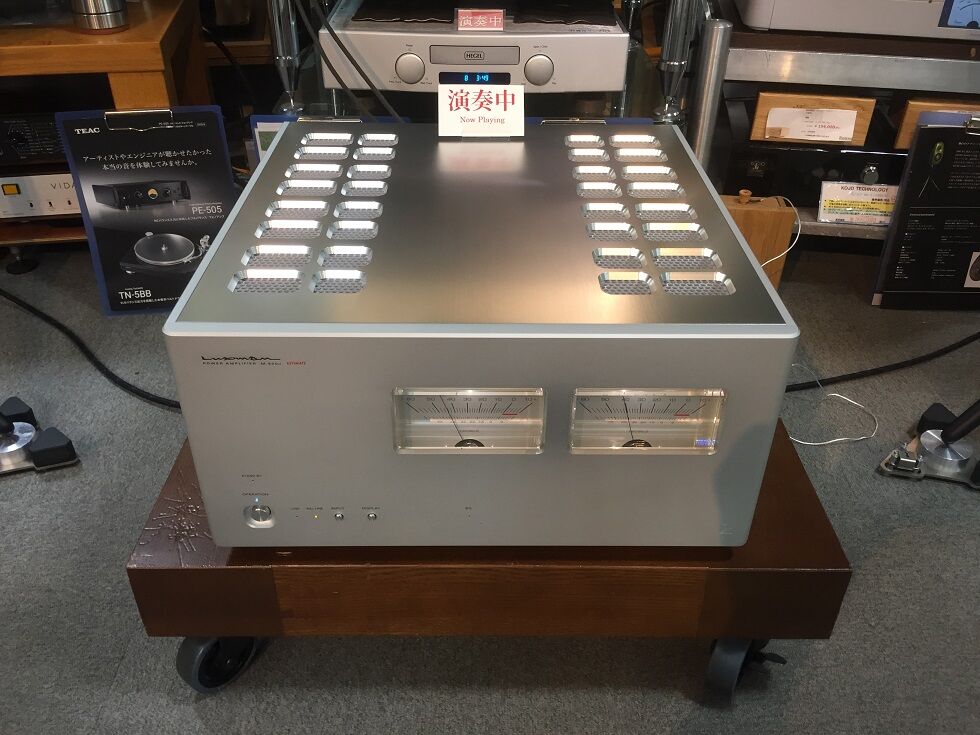 LUXMAN M-10 試聴 : オーディオユニオン お茶の水 アクセサリー館 