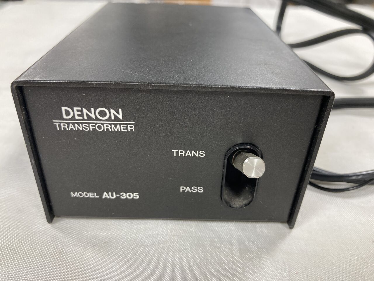 DENON AU-305 昇圧トランス 動作未確認品 中古品 DENON AU-305 中古機入荷しました : オーディオユニオン お茶の水