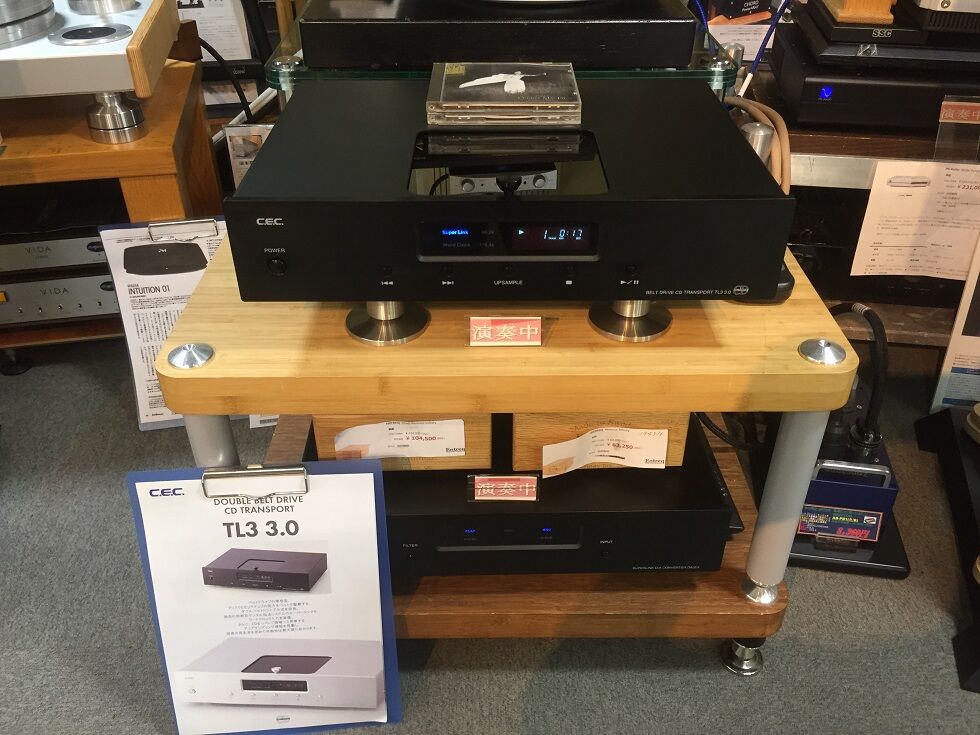 CEC TL3 3.0, DA3EX 試聴 : オーディオユニオン お茶の水 アクセサリー