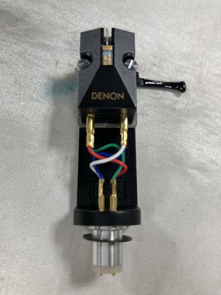 DENON DL-103 針折れ補修品 動作確認済み シリアルNo.9559 □DENON DL-103 針折れ補修品動作確認済 ナガオカ製0.5mil丸