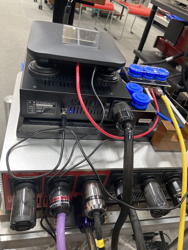 TOP WING DC POWER BOX デモ機入れました : オーディオユニオン