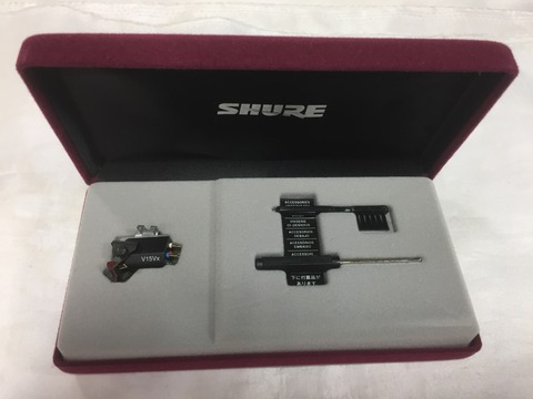 Shure V15 type III カートリッジ + 交換針 動作品 シェル付