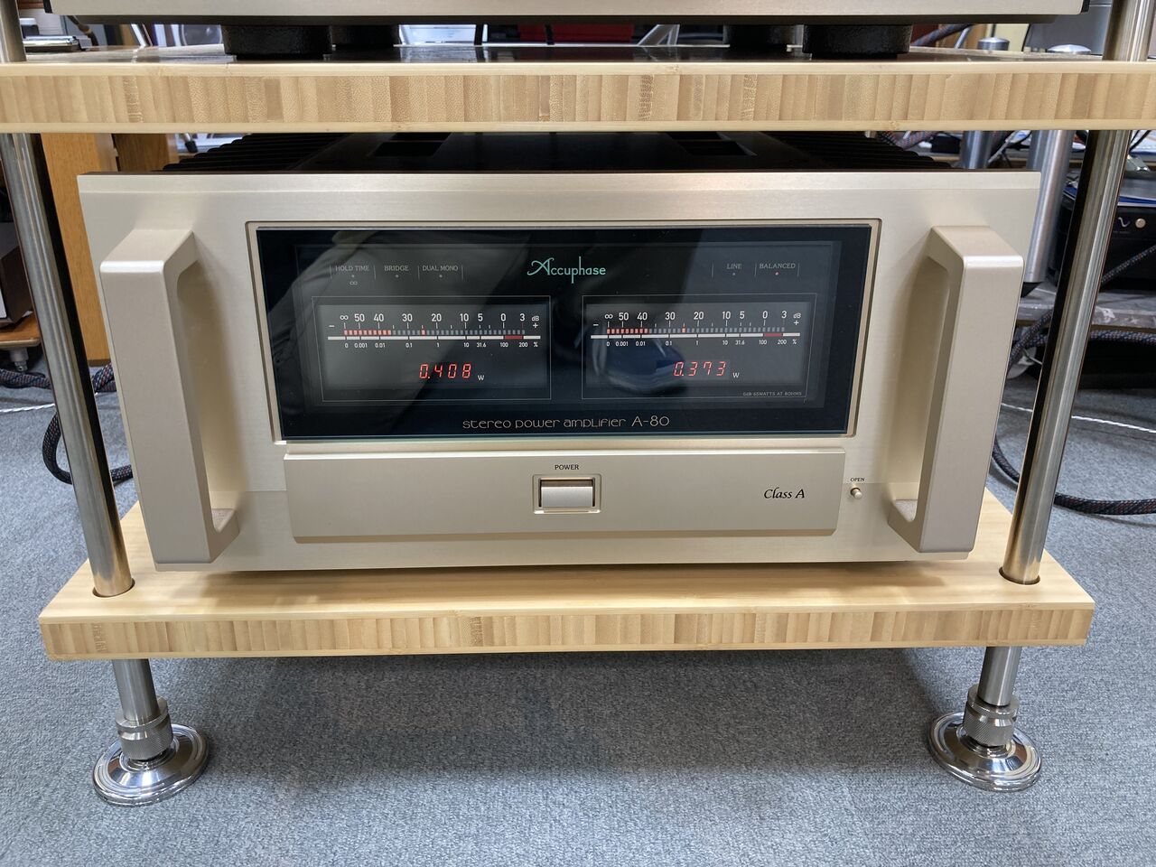Accuphase A-80 アクセサリー館で御試聴 : オーディオユニオン