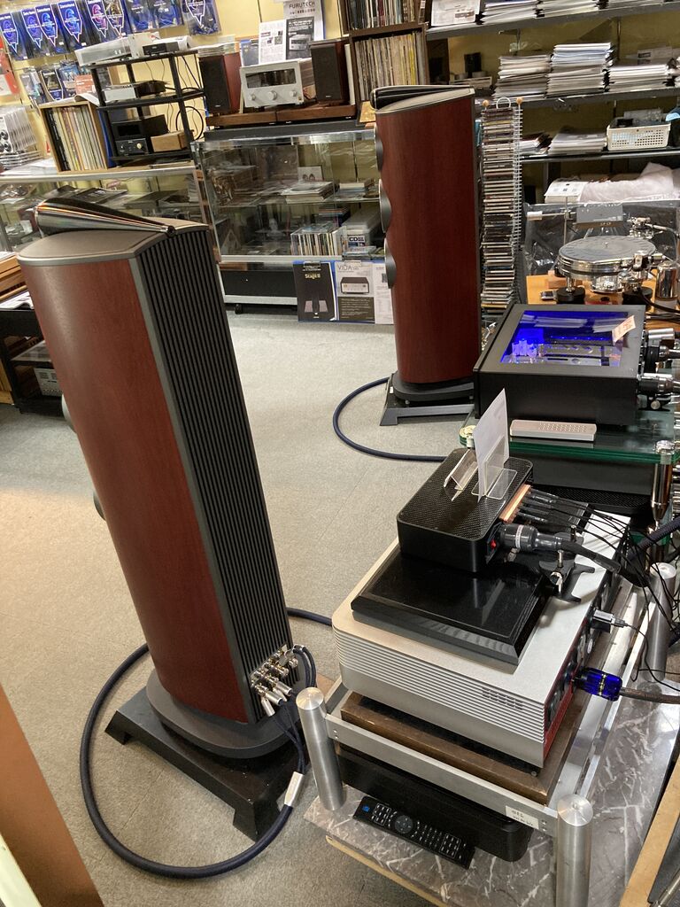 2024/09/07 Synergistic Research 試聴会準備中⓷ B&W 804 D4