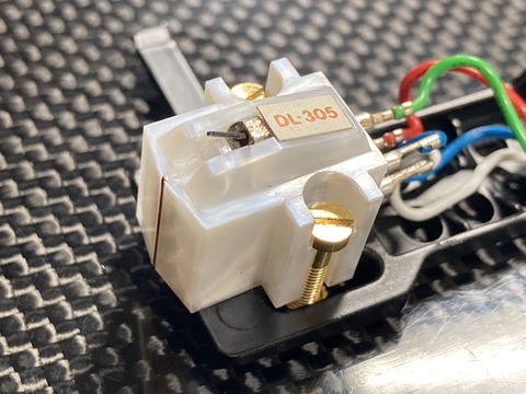 新品同様 DENON DL-301II MCカートリッジ レコード針 DL-301 II