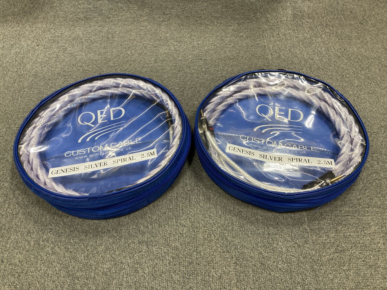 QED Signature Genesis Silver Spiral 試聴しました : オーディオ