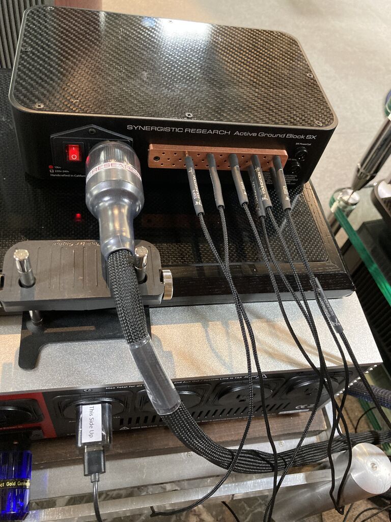 2024/09/07 Synergistic Research 試聴会準備中⓷ B&W 804 D4