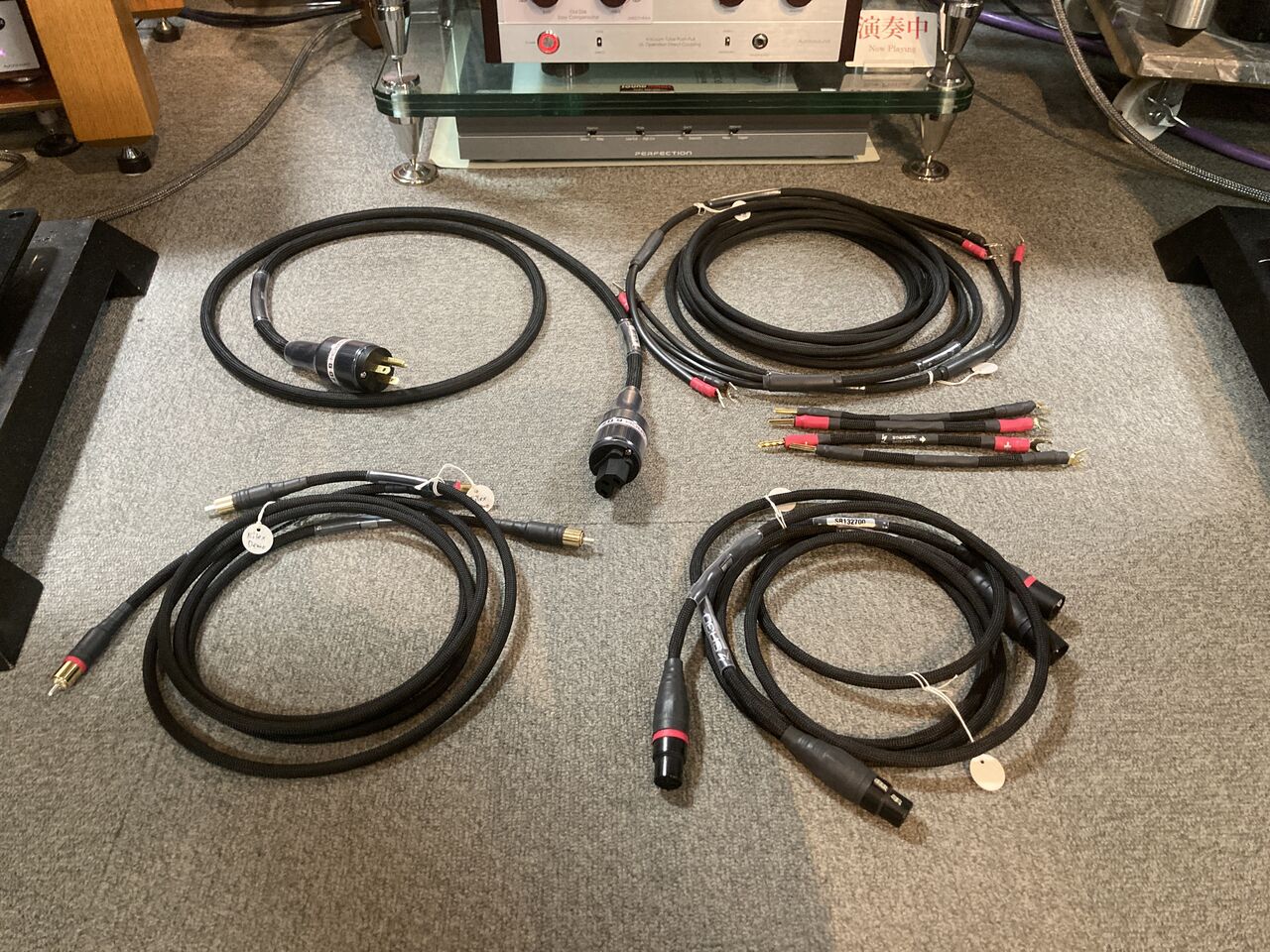 (希少)SYNERGISTICRESEARCH MARKIISオーディオケーブル 希少)SYNERGISTICRESEARCH MARKIISオーディオケーブル