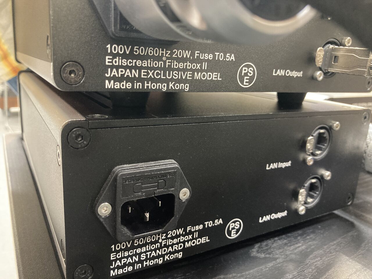 EDISCREATION SILENT SWITCH OCXO 2 FIBER BOX 2 中古入荷しました