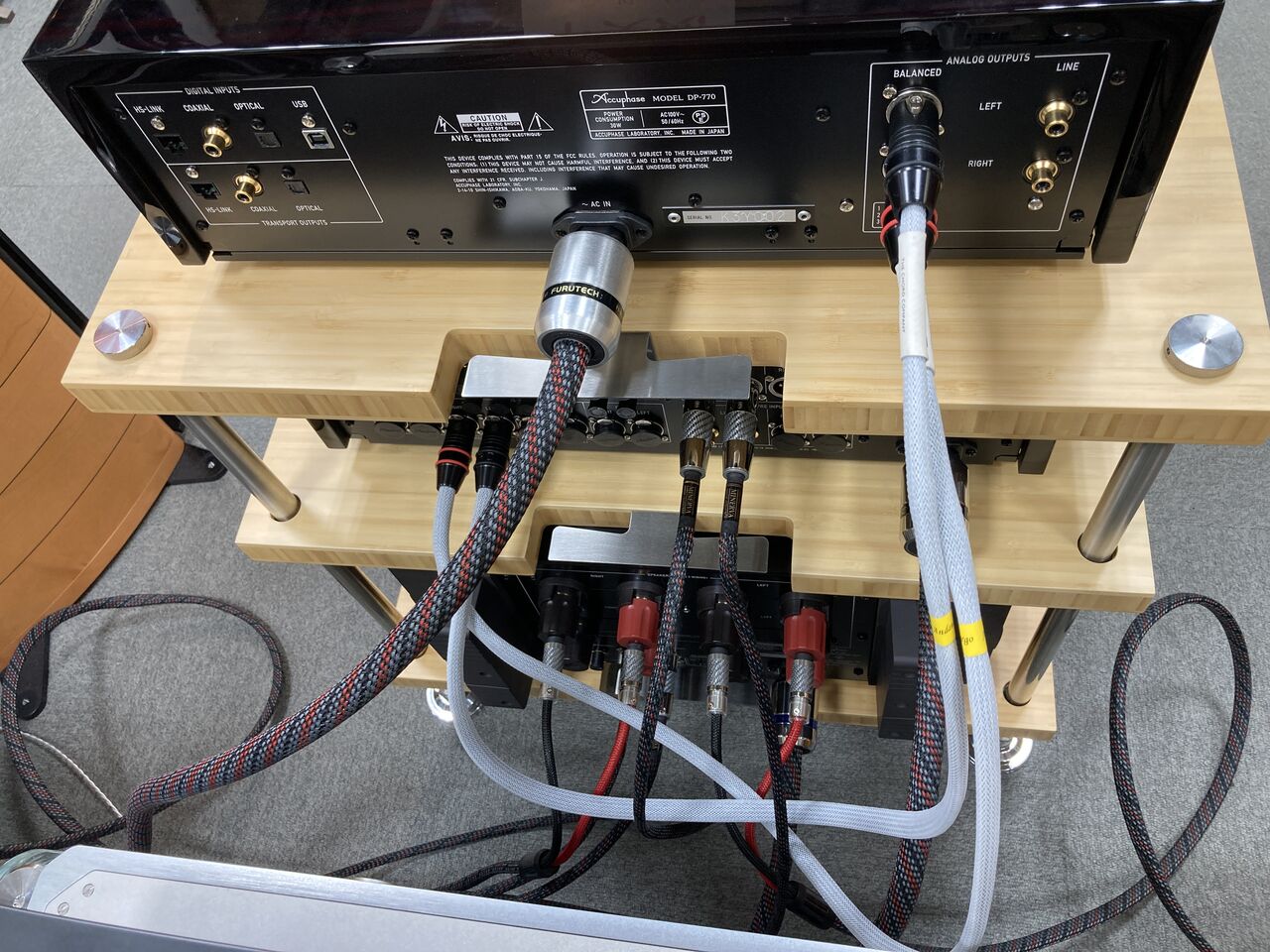 Accuphase A-80 アクセサリー館で御試聴 : オーディオユニオン