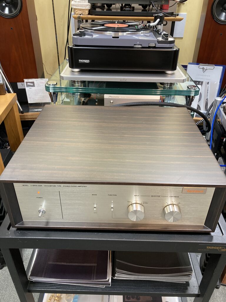 UESUGI「U-BROS-220R」フォノイコライザー中古② : オーディオユニオン