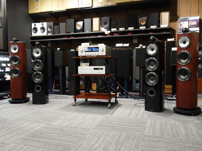B&W/804D3と804D4を比較試聴してみました : オーディオユニオン