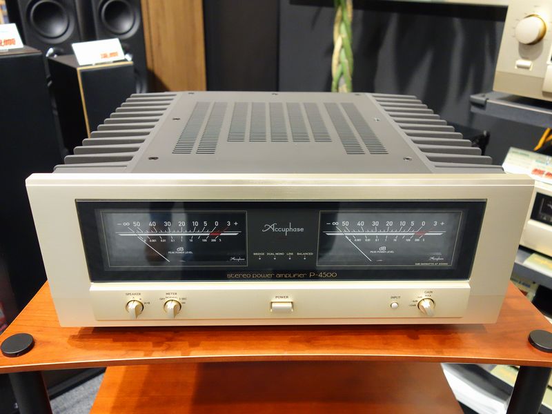 パワーアンプ Accuphase/P-4500 : オーディオユニオン大阪店Blog パワーアンプ Accuphase/P-4500 : オーディオユニオン大阪店Blog