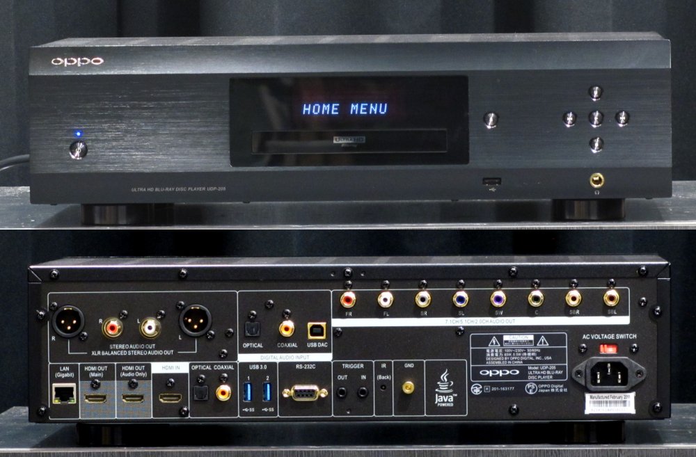 新規入荷中古品のご案内 OPPO UDP-205JP : オーディオユニオン大阪店Blog