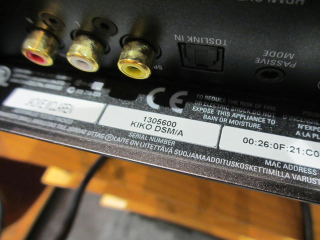 中古品ネットワークプレーヤーシステム 】LINN KIKO DSM Back to Black