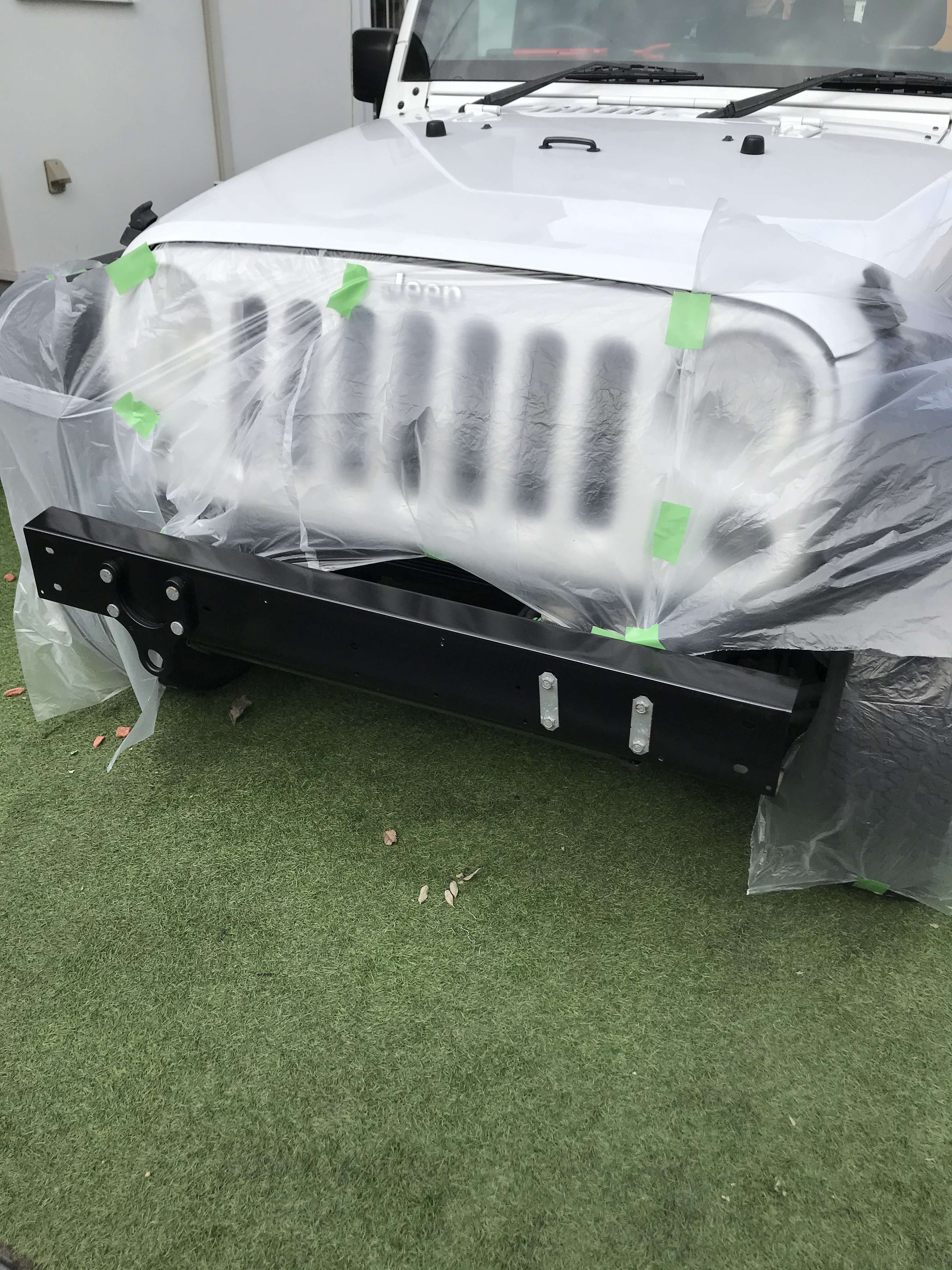 手抜きdiy Jkラングラーのバンパーレス化 Aug Rainsnow Blog