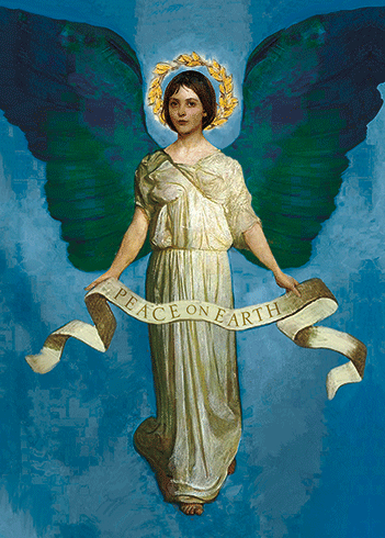 pre-raphaelite-angel-holiday-cards