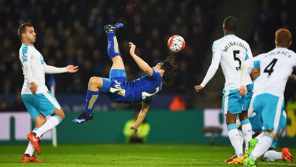 岡崎のオーバーヘッドでレスターが勝利 英紙 岡崎は影の英雄 つれさか 徒然サッカー雑記