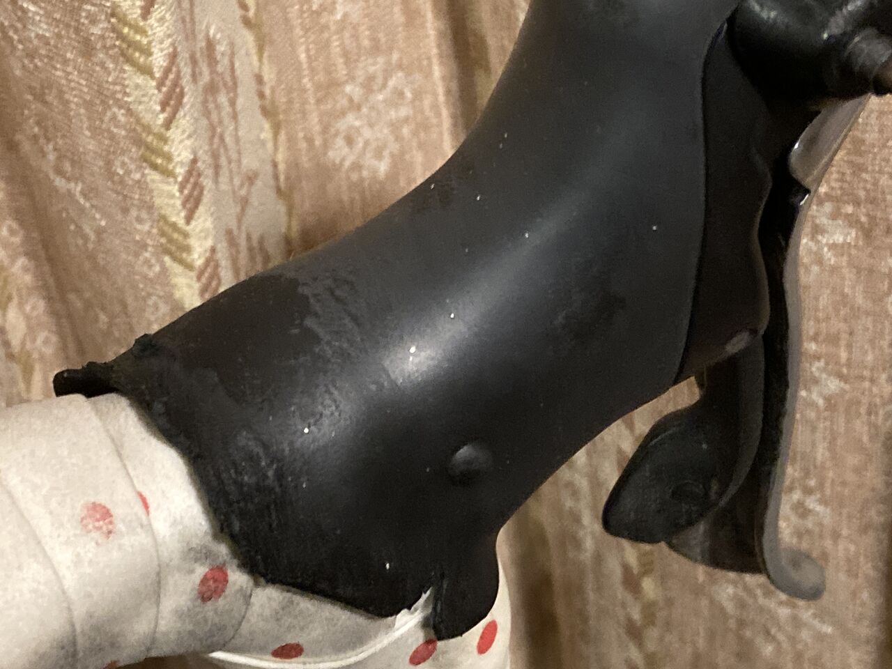 シマノST5600のレバーフード交換 : austintexasの自転車日誌