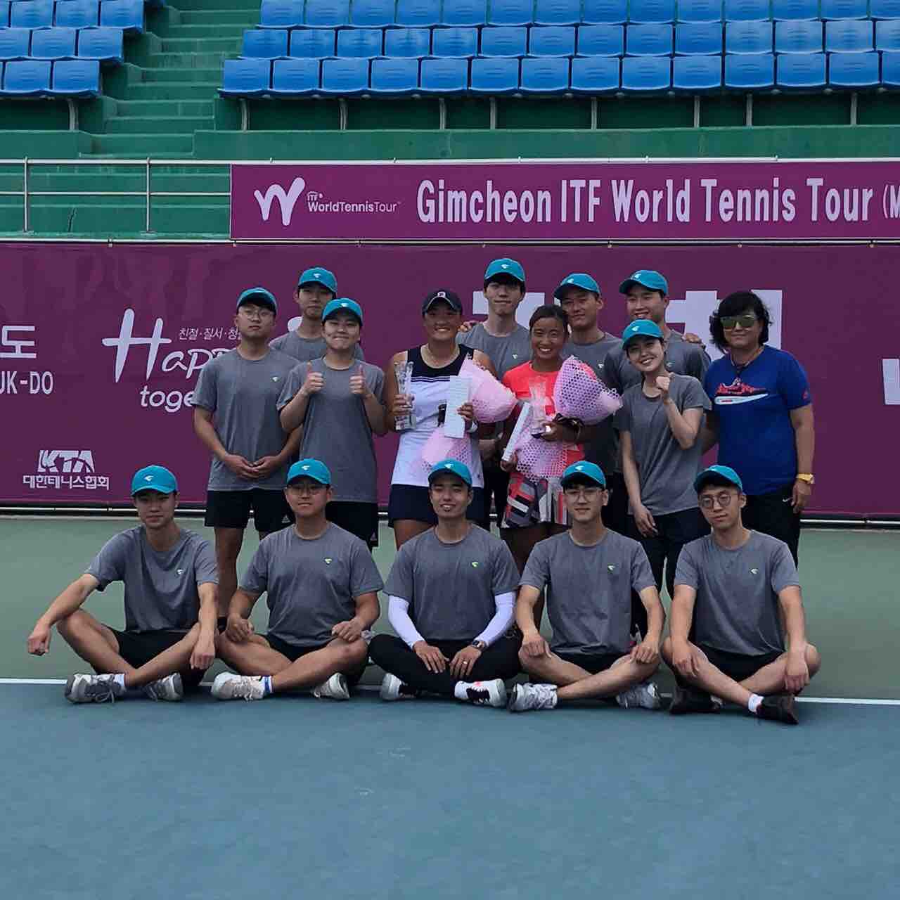亜細亜大学 テニス部 Ever Upward 女子 W15 Gimcheon 完全記録 亜細亜大学 テニス部 Ever Upward 女子 W15 Gimcheon 完全記録