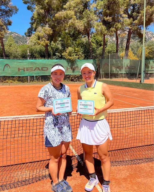 【松田・山﨑ペアW25 Santa Margherita di pulaで見事優勝！！】【亜細亜大学テニス部－EVER UPWARD！】