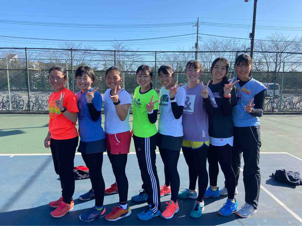 亜細亜大学 テニス部 Ever Upward 新1年生女子の紹介