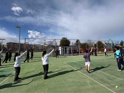 【神奈川県横須賀市高体連テニス教室】【亜細亜大学テニス部－EVER UPWARD！】