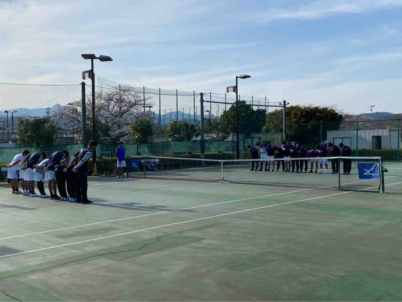 亜細亜大学 テニス部 Ever Upward 対明治大学対抗戦