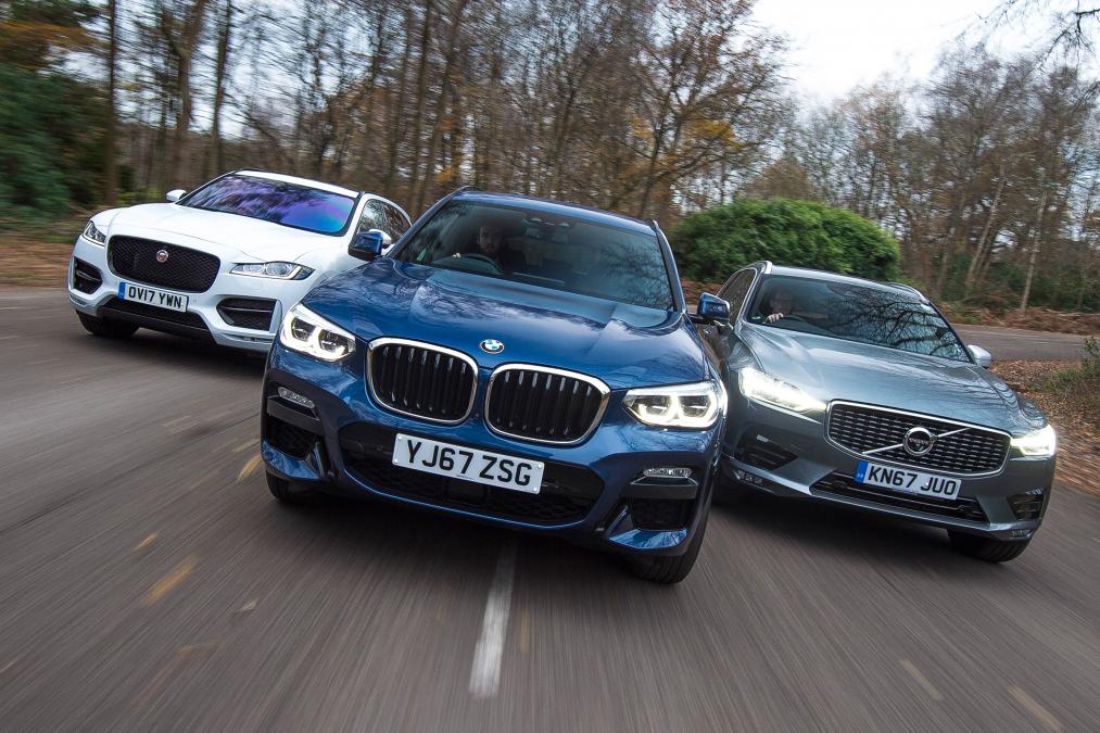 海外自動車試乗レポート : BMW X3 vs ボルボ XC60 vs ジャガー F-PACE: 比較試乗