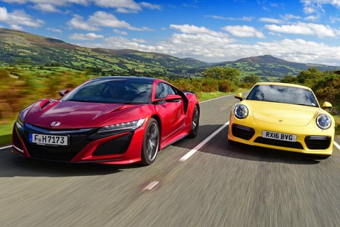 NSX vs 911