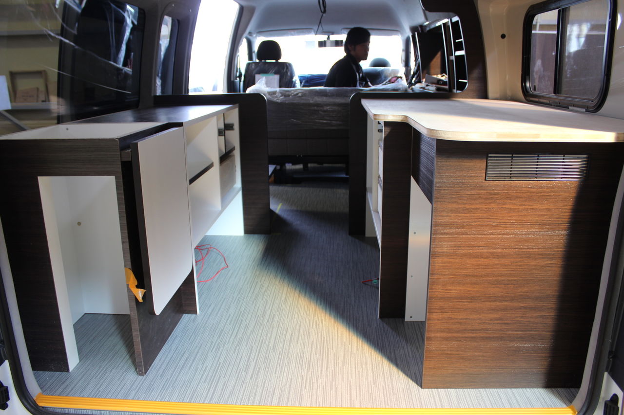 キャンパー鹿児島のこだわり 家具編 キャンパー鹿児島ブログ