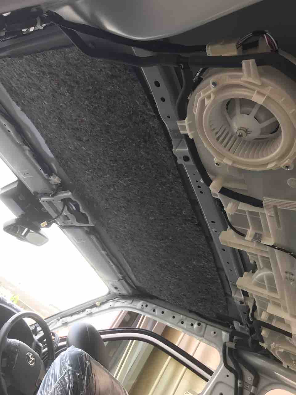 防振 防音施工中 キャンパー鹿児島ブログ 防振 防音施工中 キャンパー鹿児島ブログ