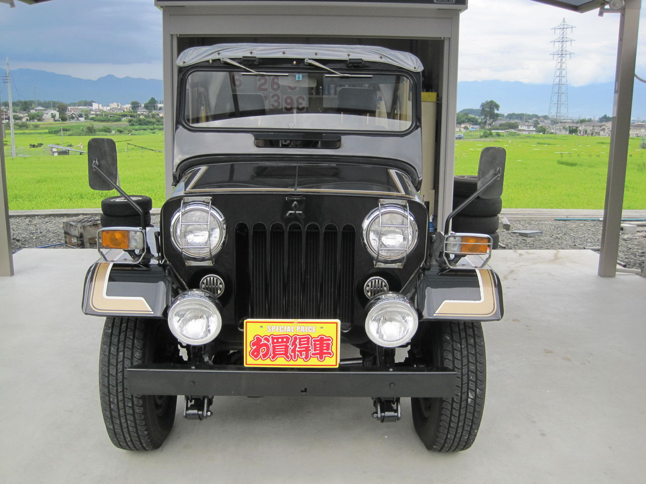 昭和６２年 三菱 ジープ 山梨の中古車販売 オートバード店長日記