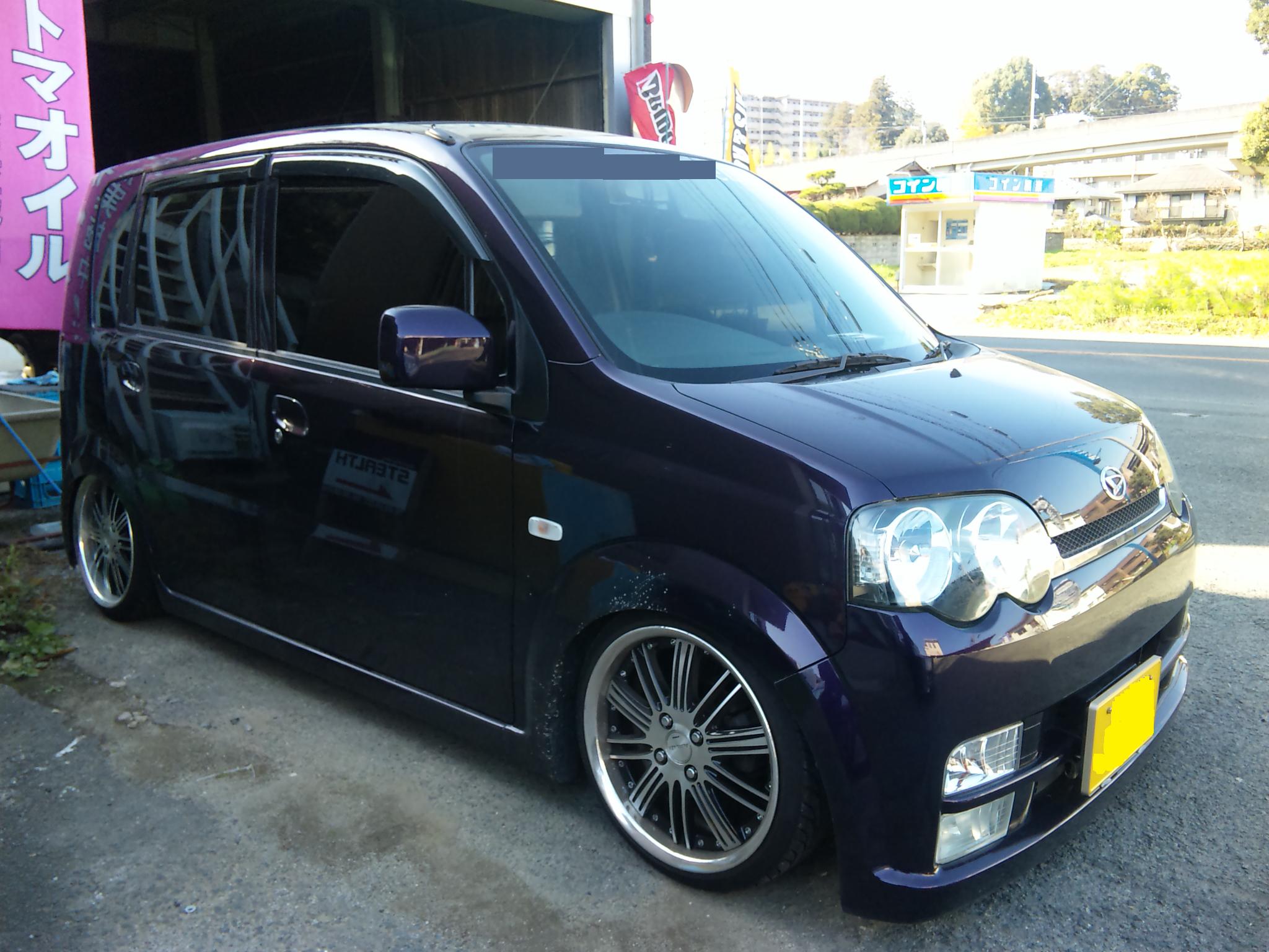 車高短ムーヴの入庫 オートファクトリーステルスのblog