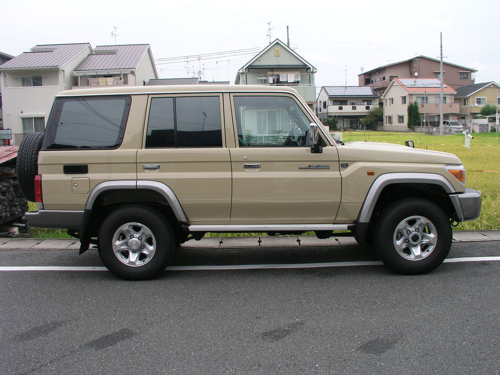 カーフィルム施工 ランドクルーザー70 プレミアム ブラックパール05 透明ir オートフィルムkyotoの施工記