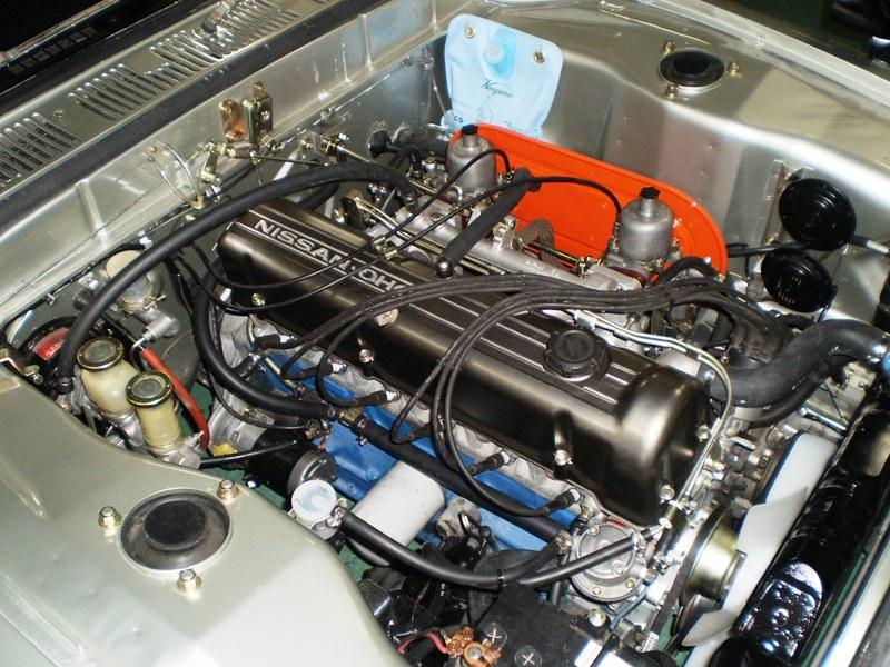 ｓさん ハコスカ エンジンルーム レストア日記