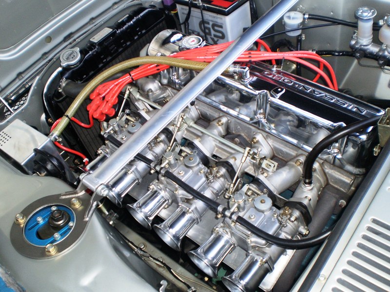 ハコスカエンジンルーム レストア日記