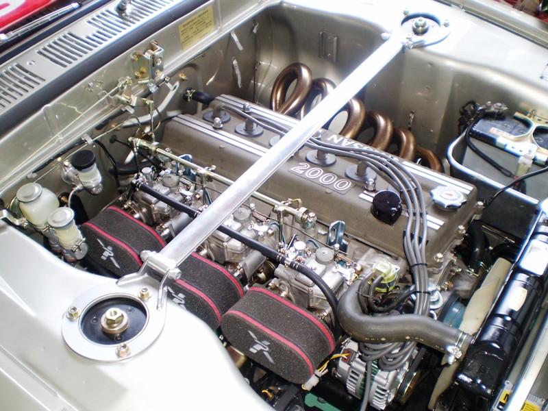 ハコスカエンジンルーム レストア日記