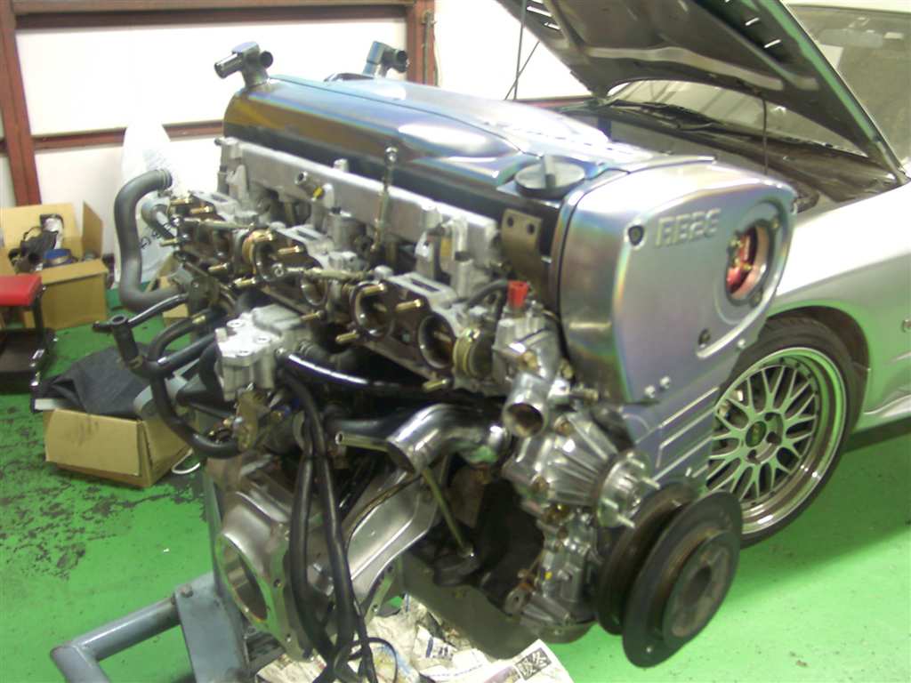 RB26 エンジン組み ヘッドカバー・サージタンク : オートハウス 