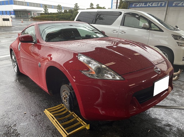 Z34にグラムライツ「57DR」装着（19インチ） : オートライフハノ